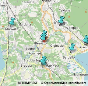Mappa Via Domenico De Bernardi, 21023 Besozzo VA, Italia (1.98091)