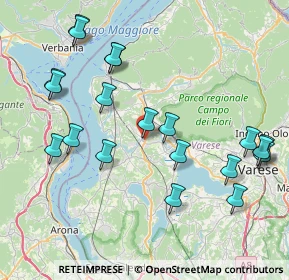 Mappa Via Domenico De Bernardi, 21023 Besozzo VA, Italia (8.917)