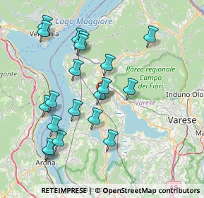 Mappa Via Domenico De Bernardi, 21023 Besozzo VA, Italia (7.7565)