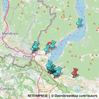 Mappa SS340, 22012 Cernobbio CO, Italia (4.02611)