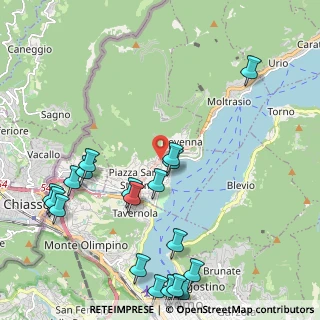 Mappa SS340, 22012 Cernobbio CO, Italia (2.7215)