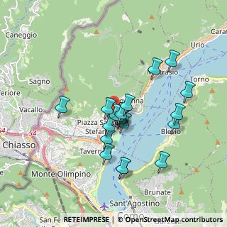 Mappa SS340, 22012 Cernobbio CO, Italia (1.521)