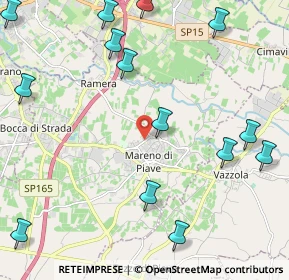 Mappa Via Calmessa, 31010 Mareno di Piave TV, Italia (2.83643)