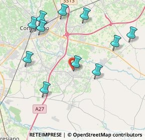 Mappa Via Calmessa, 31010 Mareno di Piave TV, Italia (4.63273)