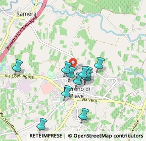 Mappa Via Calmessa, 31010 Mareno di Piave TV, Italia (0.8)