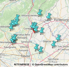 Mappa Via Calmessa, 31010 Mareno di Piave TV, Italia (15.587)