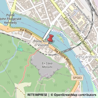 Mappa Via Ettore Monti, 23851 Galbiate, Lecco (Lombardia)