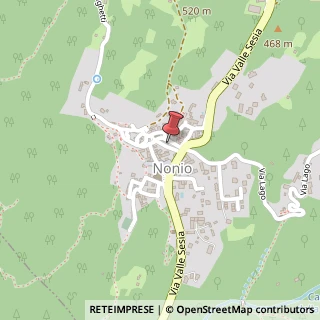 Mappa Via Garibaldi, 2, 28891 Nonio, Verbano-Cusio-Ossola (Piemonte)