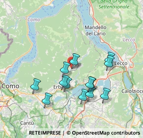 Mappa Via Cà Bianca, 22030 Castelmarte CO, Italia (6.70077)