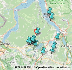 Mappa Via Cà Bianca, 22030 Castelmarte CO, Italia (6.63471)