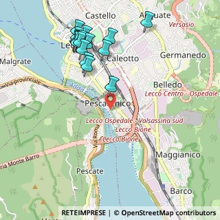 Mappa Piazza Era, 23900 Lecco LC, Italia (1.165)