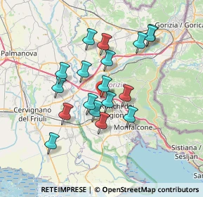 Mappa Via Enrico Mattei, 34070 San Pier d'Isonzo GO, Italia (6.04389)