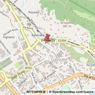 Mappa Via Giuseppe Garibaldi, 50, 21024 Biandronno, Varese (Lombardia)