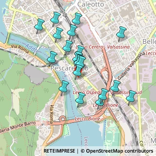 Mappa Via Plava, 23900 Lecco LC, Italia (0.432)