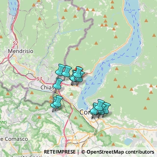 Mappa Via Isonzo, 22012 Cernobbio CO, Italia (3.07357)