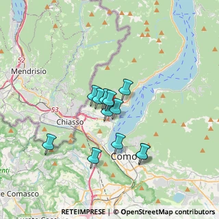 Mappa Via Isonzo, 22012 Cernobbio CO, Italia (2.58083)