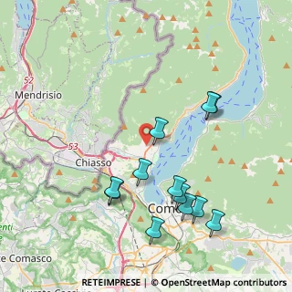 Mappa Via Isonzo, 22012 Cernobbio CO, Italia (4.11917)
