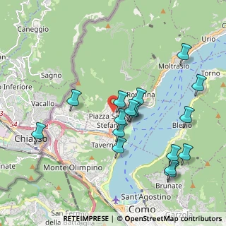 Mappa Via Isonzo, 22012 Cernobbio CO, Italia (1.95765)