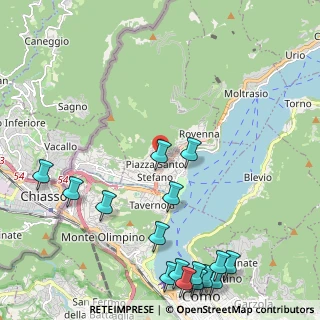 Mappa Via Isonzo, 22012 Cernobbio CO, Italia (2.90688)