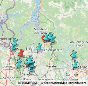 Mappa Via della Pace, 23868 Valmadrera LC, Italia (18.16059)