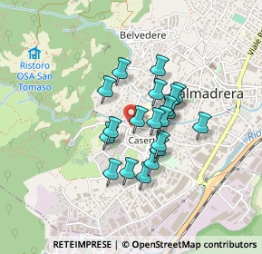 Mappa Via della Pace, 23868 Valmadrera LC, Italia (0.303)
