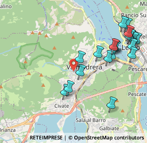 Mappa Via della Pace, 23868 Valmadrera LC, Italia (2.34)