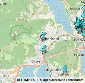 Mappa Via della Pace, 23868 Valmadrera LC, Italia (3.196)