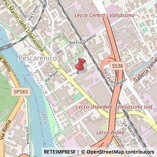 Mappa Via Antonio Rosmini, 2, 23900 Lecco, Lecco (Lombardia)