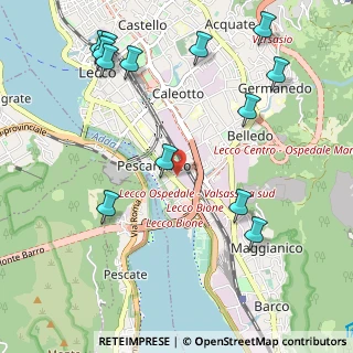 Mappa Via Antonio Rosmini, 23900 Lecco LC, Italia (1.29231)