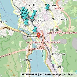 Mappa Via Antonio Rosmini, 23900 Lecco LC, Italia (1.27375)