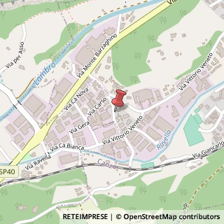 Mappa Via Tagliamento, 10, 22035 Castelmarte, Como (Lombardia)