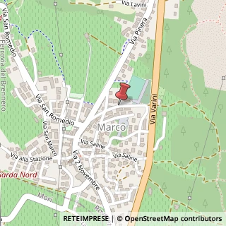 Mappa Via della Ruina Dantesca, 48, 38068 Rovereto, Trento (Trentino-Alto Adige)