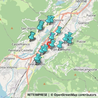 Mappa Viale Rimembranze, 25050 Pian Camuno BS, Italia (1.464)