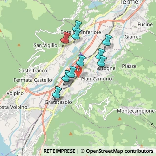 Mappa Viale Rimembranze, 25050 Pian Camuno BS, Italia (1.42083)