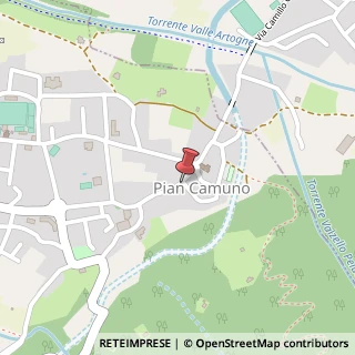 Mappa Via Don Stefano Gelmi, 1, 25050 Pian Camuno, Brescia (Lombardia)