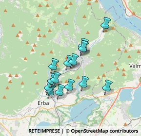 Mappa 22035, 22039 Canzo CO, Italia (2.80333)