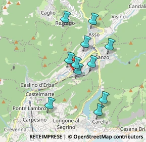 Mappa 22035, 22039 Canzo CO, Italia (1.59636)