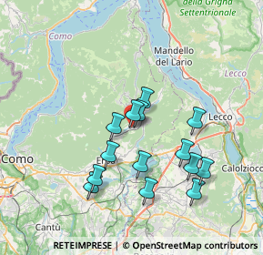 Mappa 22035, 22039 Canzo CO, Italia (6.51071)