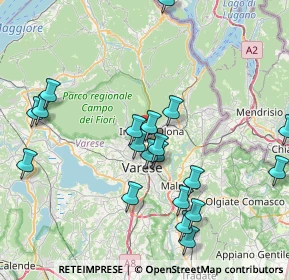 Mappa Via Ancona, 21056 Induno Olona VA, Italia (8.4065)