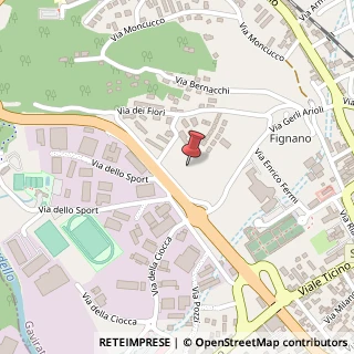 Mappa Via Gerli Arioli, 44, 21026 Gavirate, Varese (Lombardia)