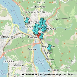 Mappa Corso Carlo Alberto ang, 23900 Lecco LC, Italia (1.05067)