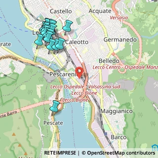 Mappa Corso Carlo Alberto ang, 23900 Lecco LC, Italia (1.332)