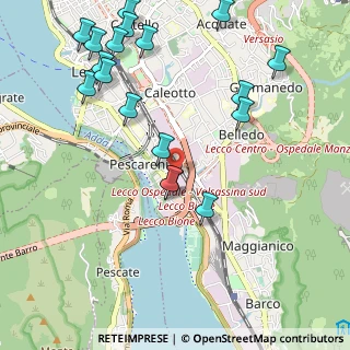 Mappa Corso Carlo Alberto ang, 23900 Lecco LC, Italia (1.23944)