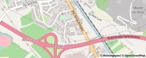 Mappa Fogliano Redipuglia