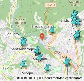Mappa Via Novara, 21056 Induno Olona VA, Italia (1.3325)