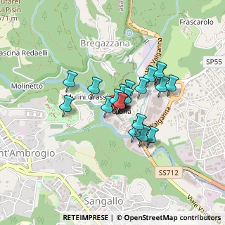 Mappa Via Novara, 21056 Induno Olona VA, Italia (0.256)