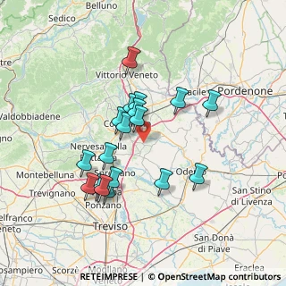 Mappa Vicolo Dell'Artigliere, 31048 Mareno di Piave TV, Italia (12.28778)