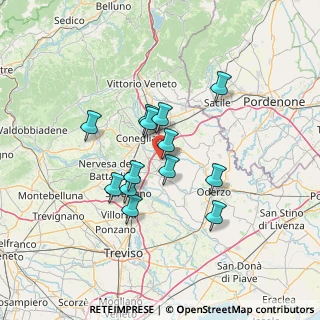 Mappa Vicolo Dell'Artigliere, 31048 Mareno di Piave TV, Italia (10.77538)