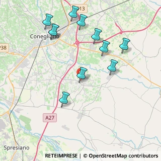 Mappa Vicolo Dell'Artigliere, 31048 Mareno di Piave TV, Italia (4.39273)