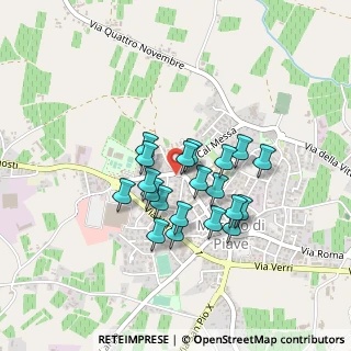 Mappa Vicolo Dell'Artigliere, 31048 Mareno di Piave TV, Italia (0.331)